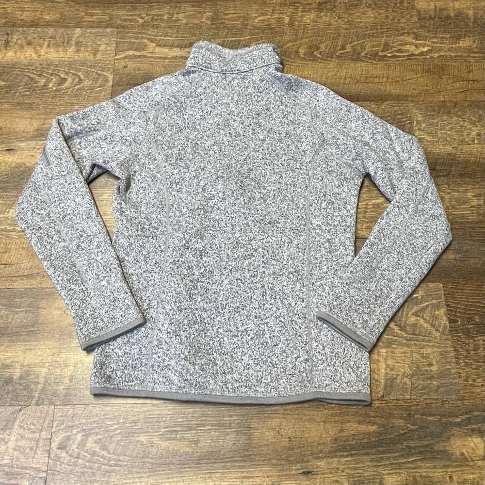 Patagonia Better Sweater Fleece 1/4 Zip Pullover Women's Small Gray Jacket Top - Picture 10 of 10